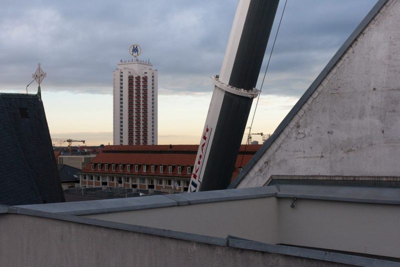 Blick über die Leipziger City