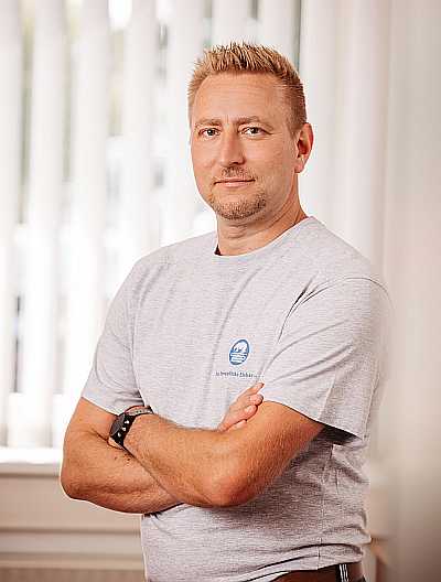 Christian Schubert, Geschäftsführer des Unternehmens Der freundliche Eisbär…CF Schubert Kälte Klima oHG